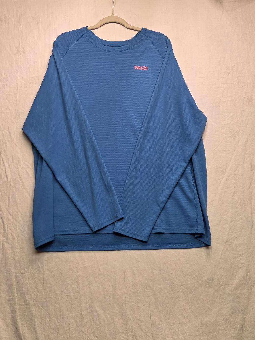 Men's Performance Fishing Shirt in Sky Blue 3XL. #0230
